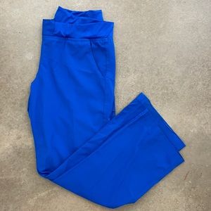 Med Couture Activate Yoga Scrub Pant- Royal Blue